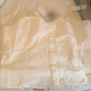 White tank top! Never worn with tags!